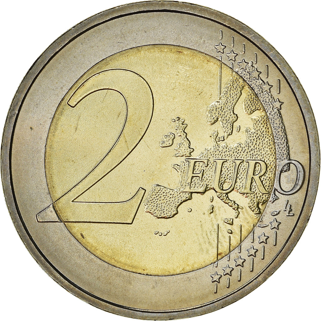 Germany, 2 Euro, Hessen, 2015, Stuttgart, MS(63), Bi-Metallic, KM:New