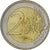 Grecia, 2 Euro, 2007, Athens, MBC, Bimetálico, KM:216