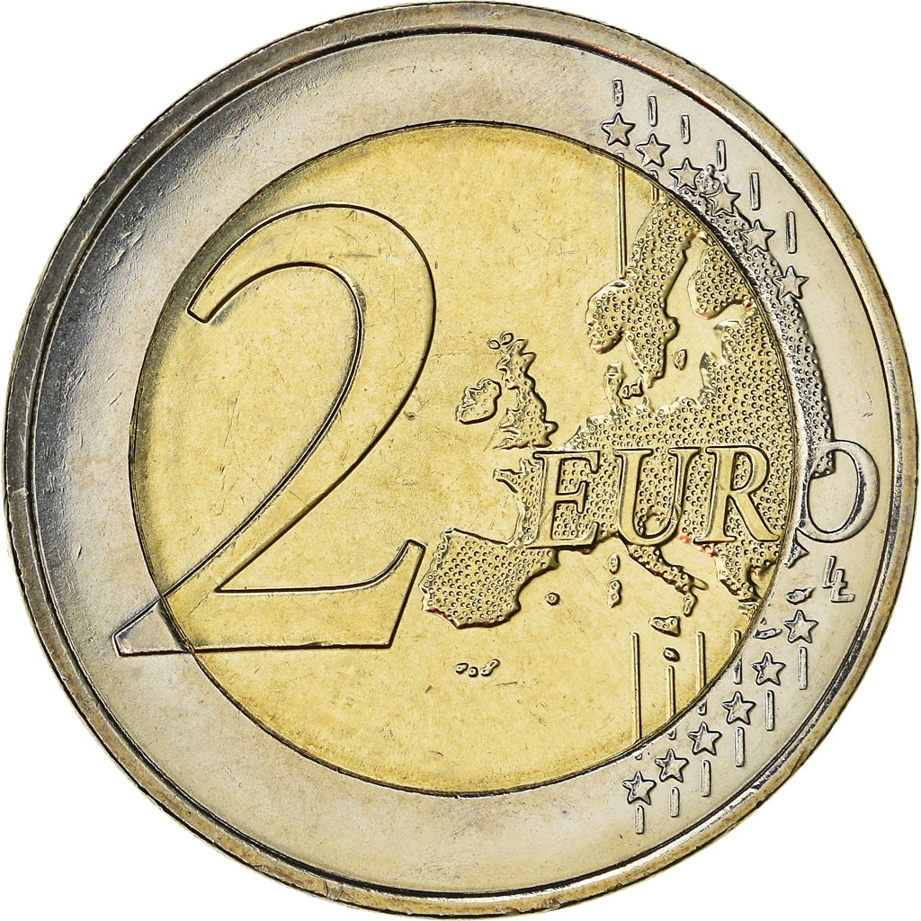Malta, 2 Euro, L'amour, 2016, Paris, UNZ+, Bi-Metallic