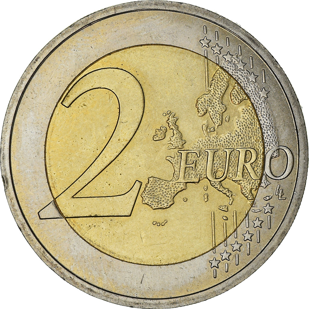 Duitsland, 2 Euro, MECKLENBURG- / VORPOMMERN, 2007, Munich, UNC-, Bi-Metallic