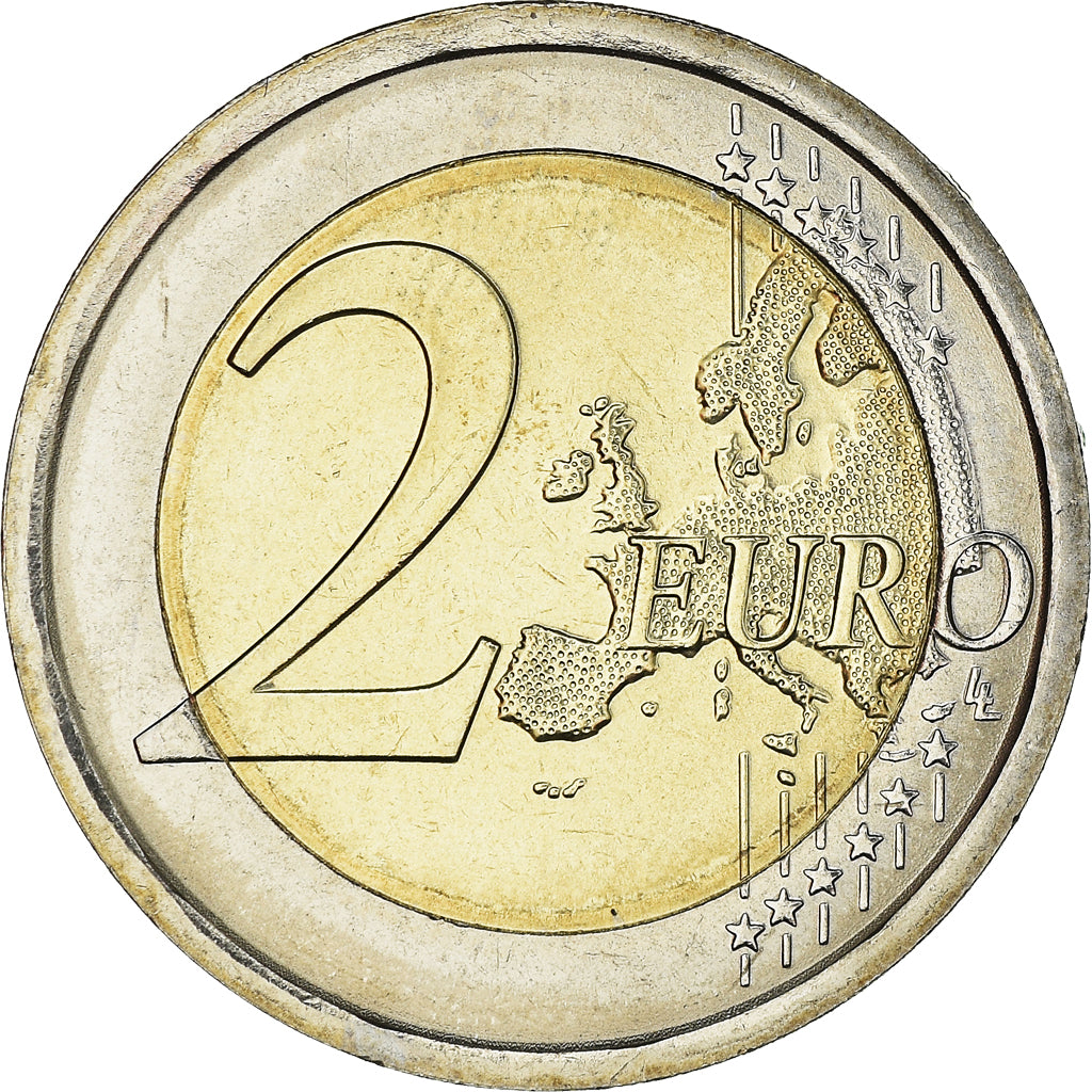 Italy, 2 Euro, Dante Alighieri, 2015, MS(64), Bi-Metallic, KM:New