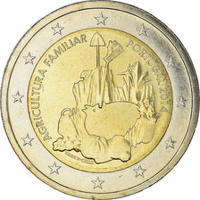 Portugal, 2 Euro, Agricultura familiar, 2014, Lisbon, MS(63), Bimetaliczny