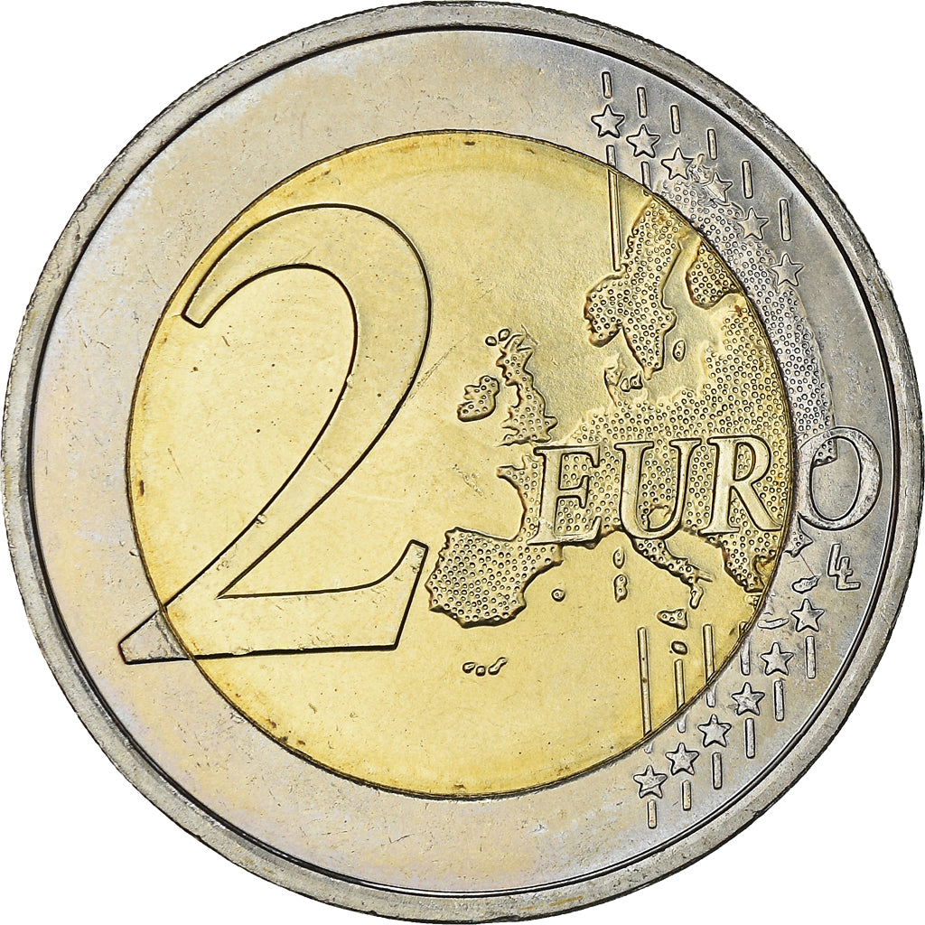 Francia, 2 Euro, Charles De Gaulle, Appel du 18 juin 1940, 2010, Paris, SC