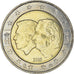 Belgium, 2 Euro, Schengen Agreement, 2005, Brussels, MS(63), Bi-Metallic, KM:240