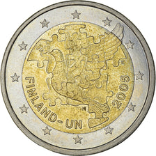 Finland, 2 Euro, 2005, Vantaa, MS(63), Bi-Metallic, KM:119
