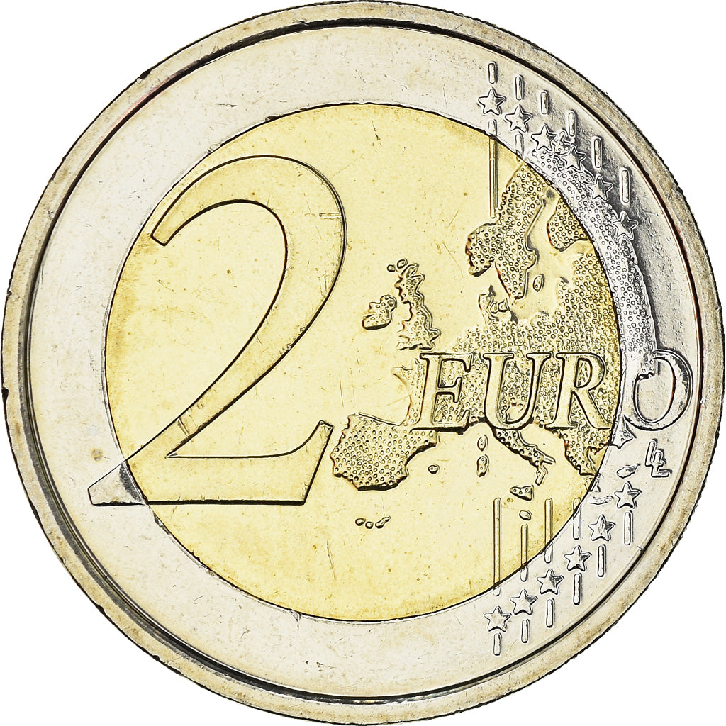 Belgique, 2 Euro, 100ème anniversaire du déclenchement de la première guerre