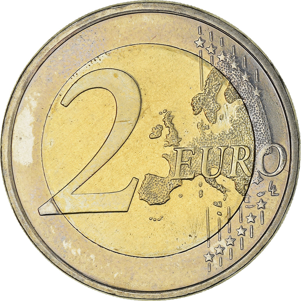 Finland, 2 Euro, Human Rights, 2008, Vantaa, MS(63), Bi-Metallic, KM:143