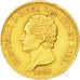 ITALIAN STATES, 20 Lire, 1825, Torino, KM #118.1, AU(50-53), Gold, 21, 6.44