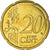 Slovenia, 20 Euro Cent, 2007, MS(63), Brass, KM:72