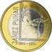 Slovenia, 3 Euro, Janez Puhar, 2014, MS(63), Bi-Metallic