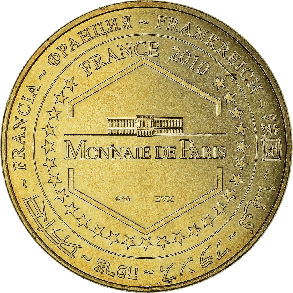 France, Token, Touristic token, Beaune -   Hospices 1443, 2010, MDP, AU(50-53)