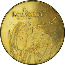 Nederland, Token, Keukenhof, 2011, PR, Copper-nickel Aluminium