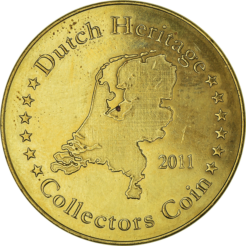 Pays-Bas, Jeton, Keukenhof, 2011, SUP, Cupro-nickel Aluminium