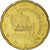 Chipre, 20 Euro Cent, 2008, EBC+, Latón, KM:82
