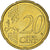 Chipre, 20 Euro Cent, 2008, EBC+, Latón, KM:82
