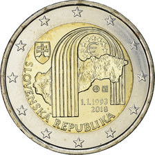 Slovaquie, 2 Euro, 25ème anniversaire de la République, 2018, Kremnica, SPL