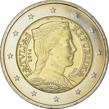 Letónia, 2 Euro, 2014, Stuttgart, MS(63), Bimetálico, KM:157
