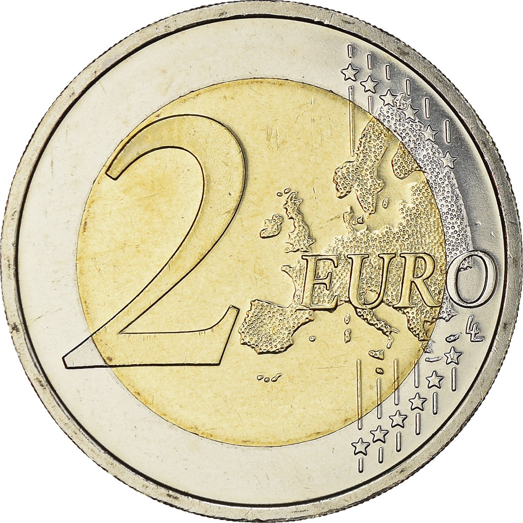 Latvia, 2 Euro, 2014, Stuttgart, MS(63), Bi-Metallic, KM:157