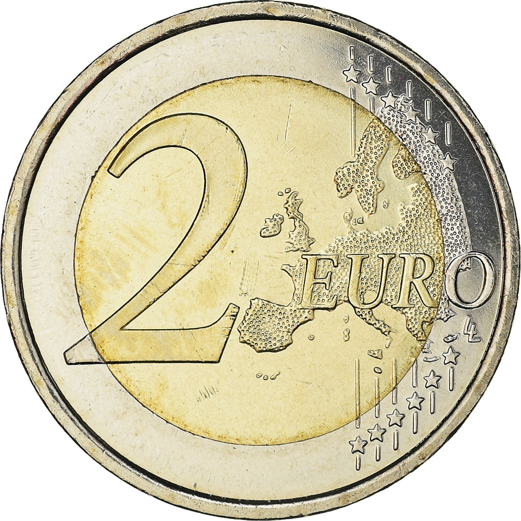 Spagna, 2 Euro, Philippe VI, 2015, Madrid, SPL, Bi-metallico