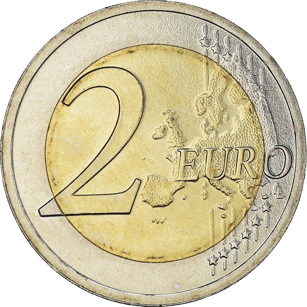 Latvia, 2 Euro, 100 ans des pays baltes, 2018, MS(63), Bi-Metallic