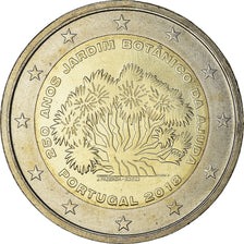 Portugal, 2 Euro, Botanical garden of Ajuda, 2018, MS(63), Bi-Metallic