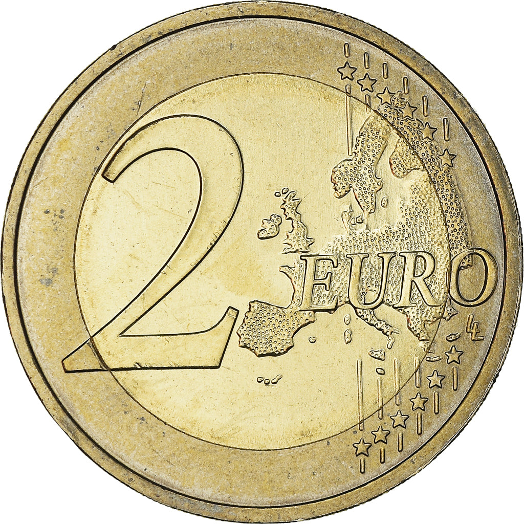 Portugal, 2 Euro, Botanical garden of Ajuda, 2018, MS(63), Bi-Metallic