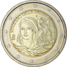 Italien, 2 Euro, Ministry of Health, 2018, UNZ, Bi-Metallic