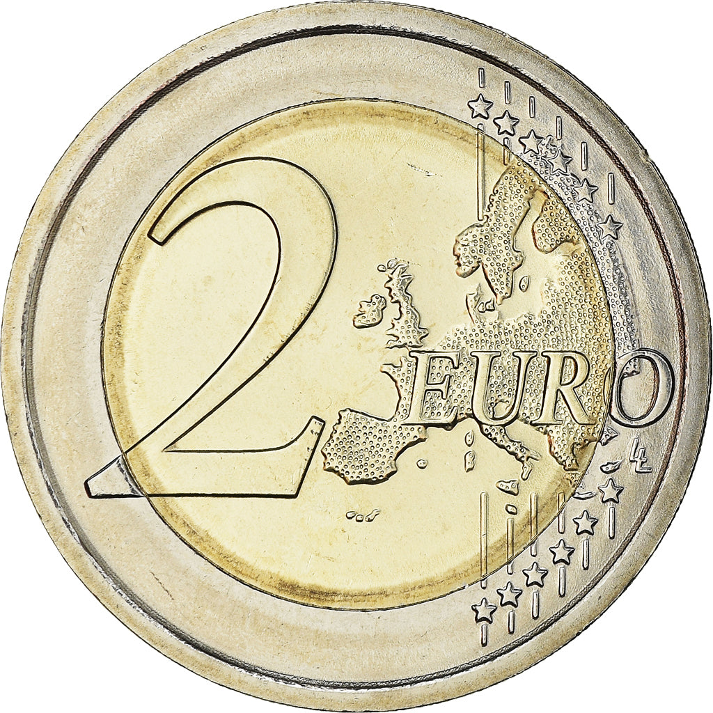 Italien, 2 Euro, Ministry of Health, 2018, UNZ, Bi-Metallic