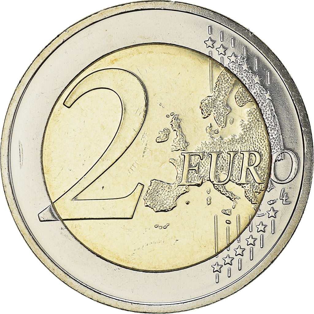 Latvia, 2 Euro, Zemgale, 2018, UNZ, Bi-Metallic