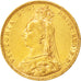 AUSTRALIA, Sovereign, 1891, Melbourne, KM #10, AU(50-53), Gold, 7.97