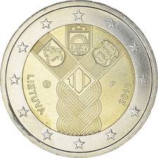 Lithuania, 2 Euro, 100th Anniversary of the Baltic States, 2018, MS(64)