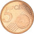 Hiszpania, 5 Euro Cent, 2015, MS(64), Miedź platerowana stalą, KM:New