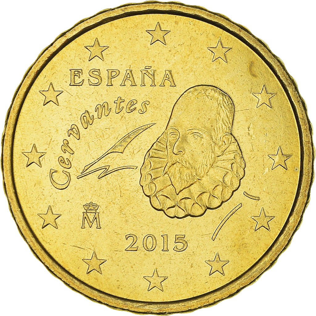 Spagna, 10 Euro Cent, 2015, SPL+, Ottone