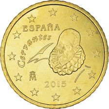 España, 50 Euro Cent, 2015, SC+, Latón