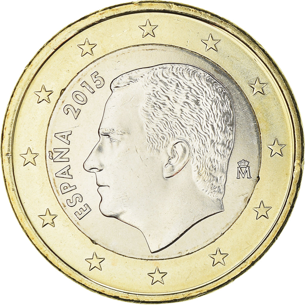 Spain, Euro, 2015, Felipe VI, MS(64), Bi-Metallic, KM:New