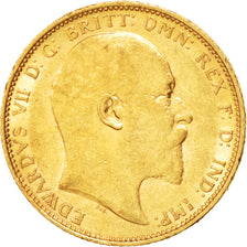 AUSTRALIA, Sovereign, 1904, Melbourne, KM #15, AU(50-53), Gold, 21, 7.99