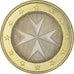 Malta, Euro, 2008, Paris, MS(63), Bi-Metallic, KM:131