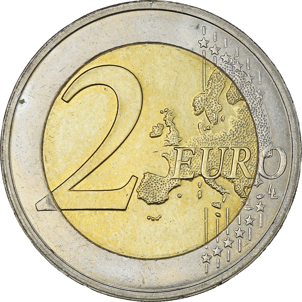 Malta, 2 Euro, 2008, Paris, MS(63), Bi-Metallic, KM:132