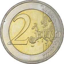 Malta, 2 Euro, 2008, Paris, MS(63), Bimetaliczny, KM:132
