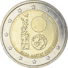 Estonia, 2 Euro, Independence of Estonia, 2018, EBC+, Bimetálico