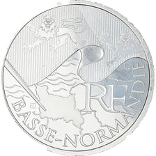 France, 10 Euro, Basse Normandie, 2010, Paris, SPL, Argent, KM:1647