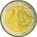 Gibraltar, Fantasy euro patterns, 2 Euro, 2004, Proof, MS(65-70), Bi-Metallic