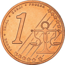 Polen, Fantasy euro patterns, Euro Cent, Frédéric Chopin, 2004, Proof, STGL