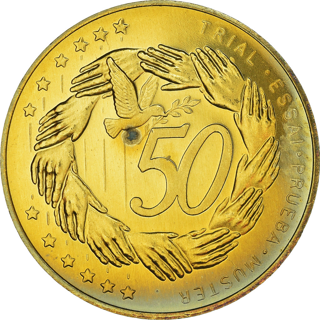 Polen, Fantasy euro patterns, 50 Euro Cent, Nicolas Copernic, 2004, Proof, STGL