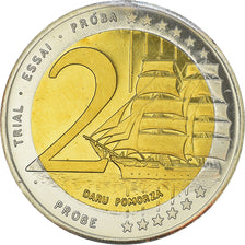 Poland, Fantasy euro patterns, 2 Euro, Jean-Paul II, 2004, Proof, MS(65-70)