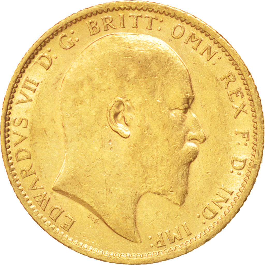 Australie, Édouard VII, Souverain, 1904 S, Sydney, KM 15