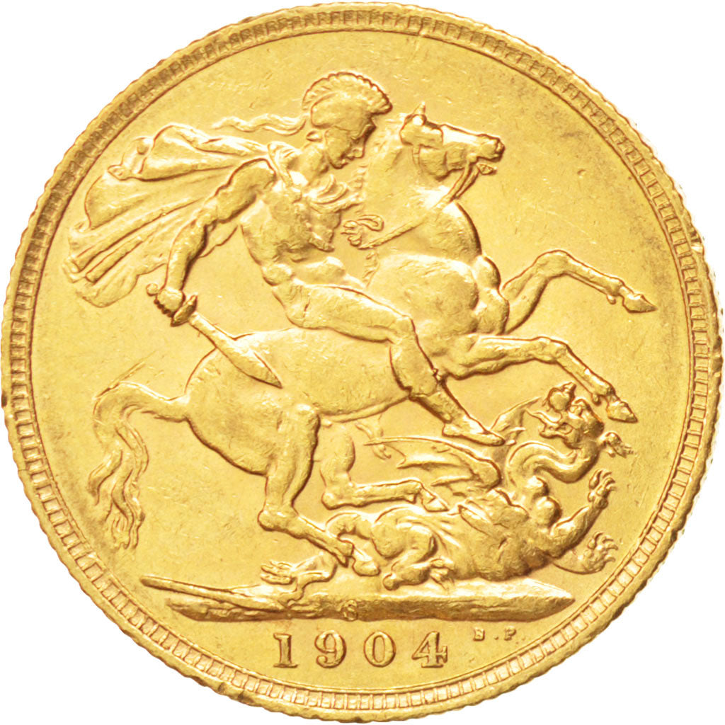 Australie, Édouard VII, Souverain, 1904 S, Sydney, KM 15