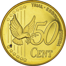 United Kingdom, Fantasy euro patterns, 50 Euro Cent, 2002, Proof, MS(65-70)