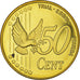 United Kingdom, Fantasy euro patterns, 50 Euro Cent, 2002, Proof, MS(65-70)