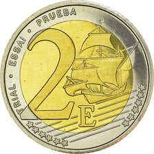 United Kingdom, Fantasy euro patterns, 2 Euro, 2002, Proof, MS(65-70)